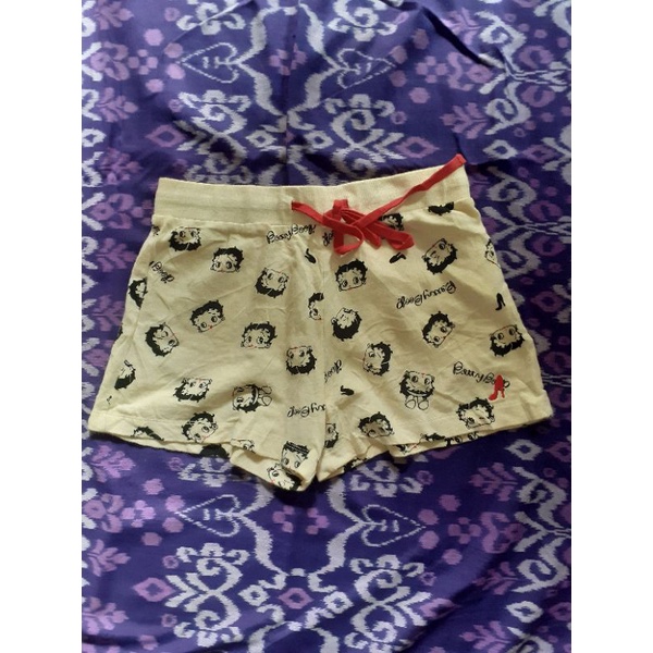 CELANA HOTPANTS CEWEK BETTY BOOP