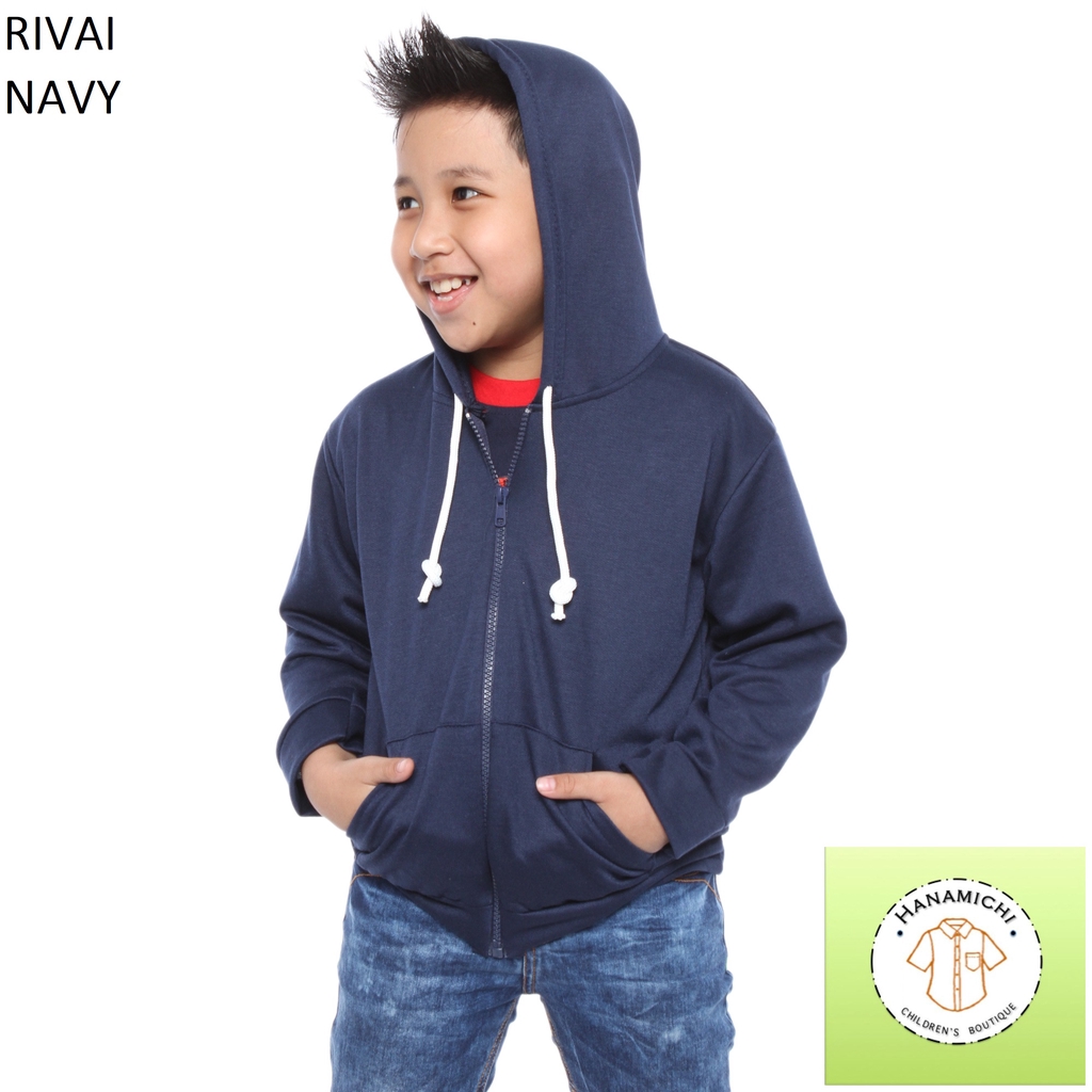 Hanamichi RIVAI Baju Hoodie Anak Lengan Panjang