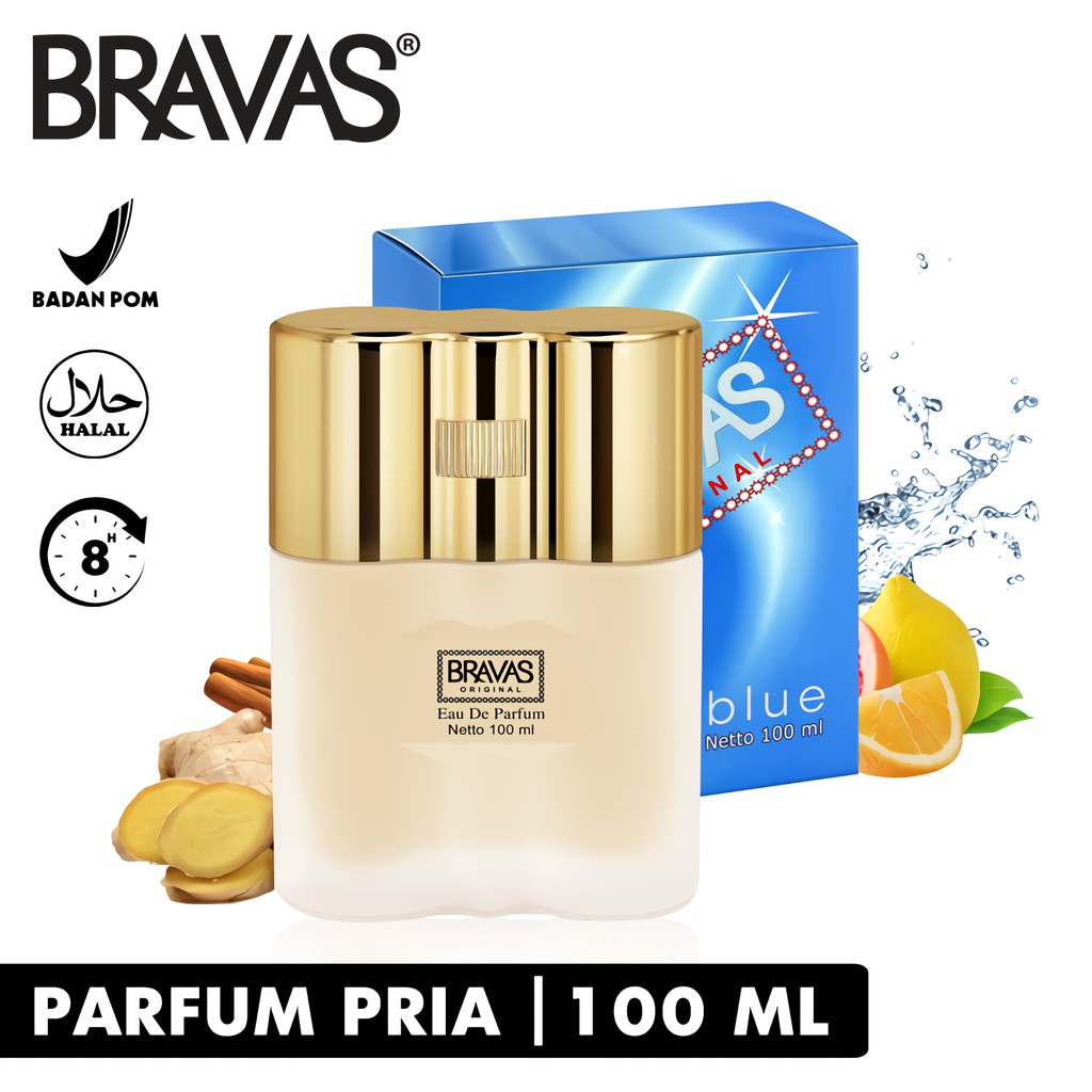 BRAVAS ORIGINAL 100 ML EDP (Tidak Bisa kirim ke luar pulau dengan JNT)