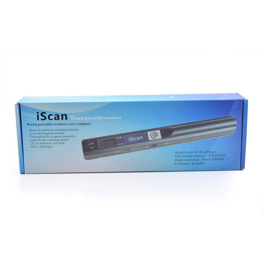 Scanner Portable iScan Handy Scanner Resolusi 900Dpi With MicroSD Slot