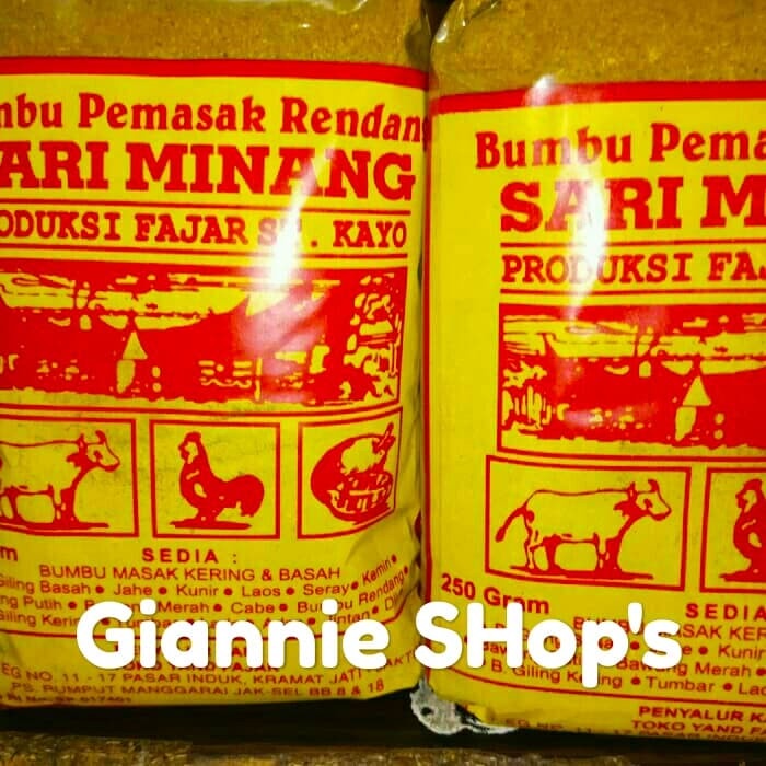 

NEW SARI MINANG BUMBU PEMASAK RENDANG