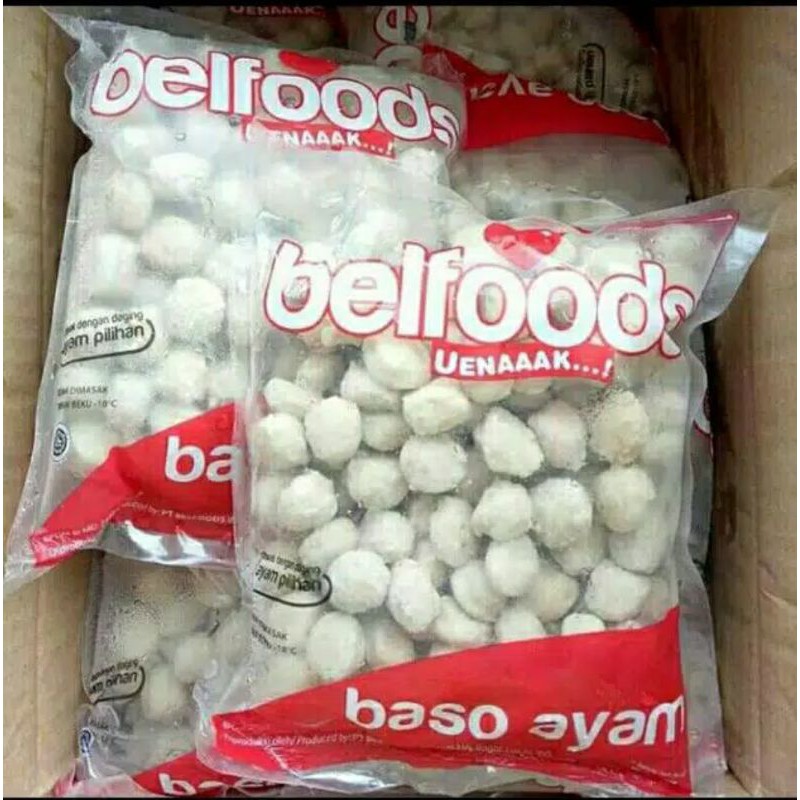 

Baso Ayam Belfoods Krikil Mini isi 100 500gr