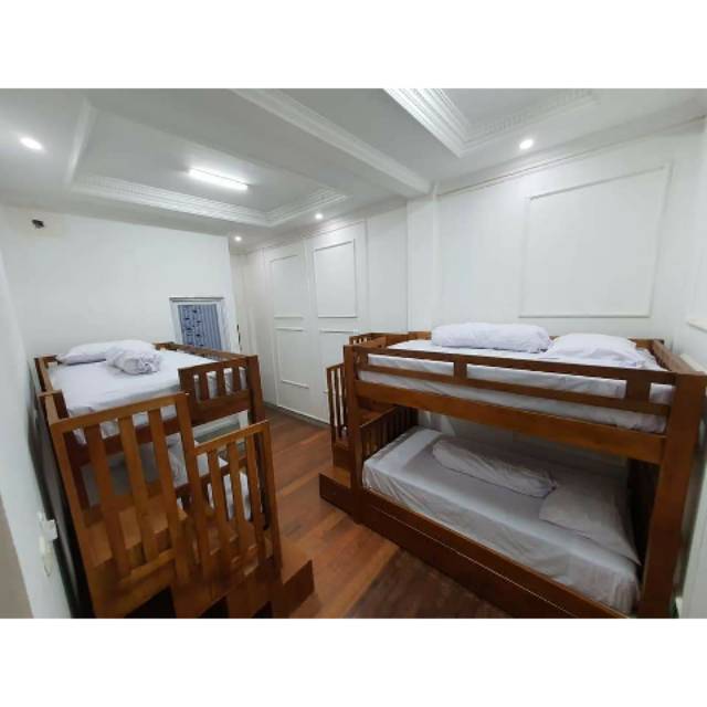 Dipan tingkat tempat tidur ranjang susun 140 x 200