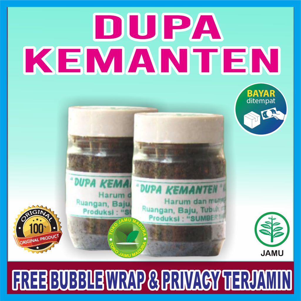 DUPA RATUS PENGANTIN AROMA TERAPI PENGHARUM RUANGAN KEMANTEN ASLI KERATON MADURA