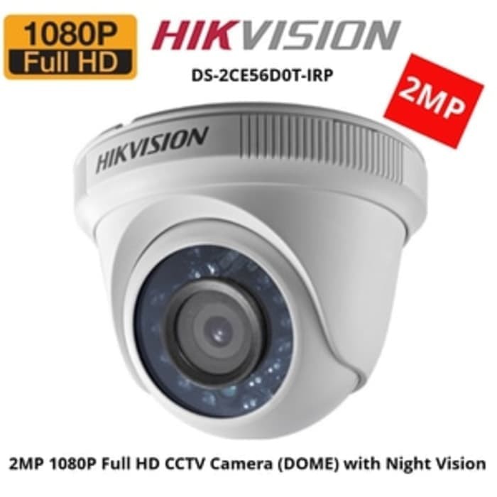 CAMERA CCTV HIKVISION 2MP DS-2CE56D0T-IRP / F6 INDOOR