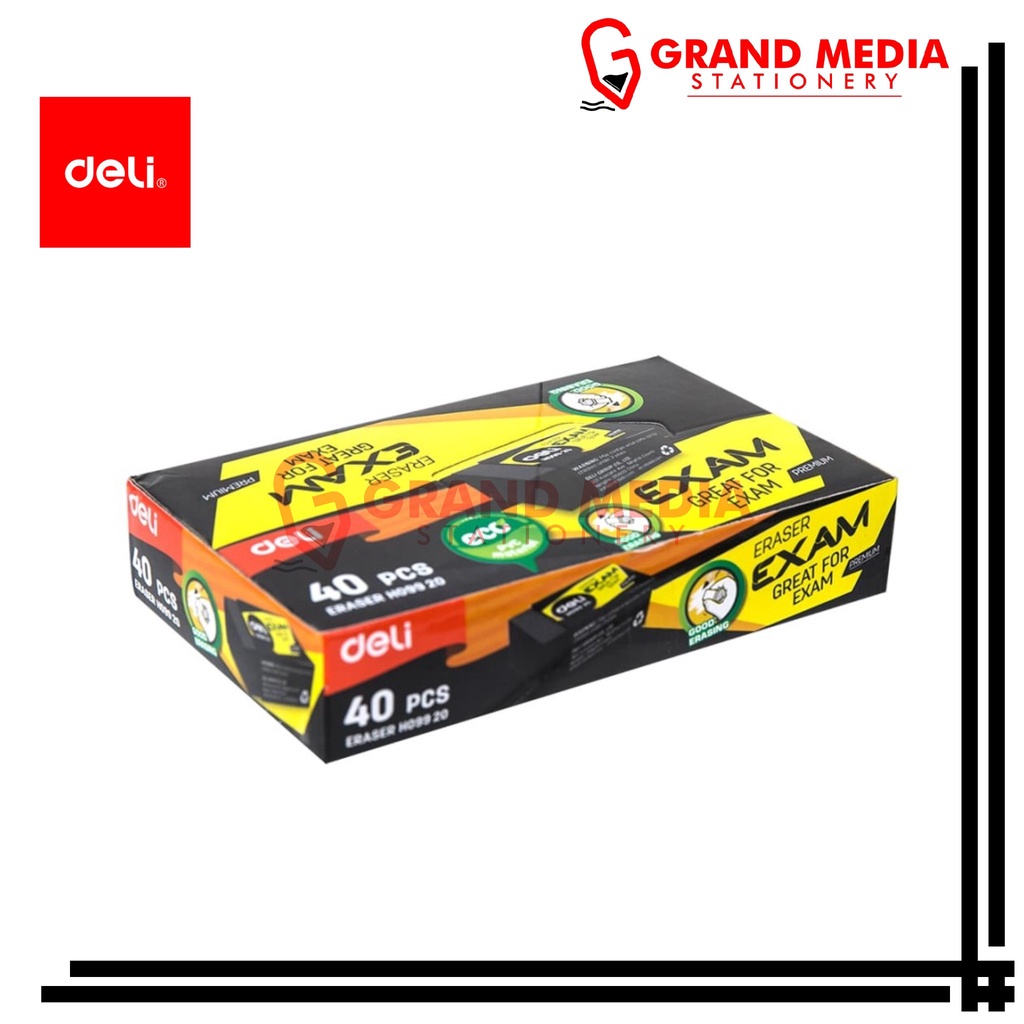 

[GRAND MEDIA] PENGHAPUS / SETIP DELI EXAM EH09920 / 1PCS
