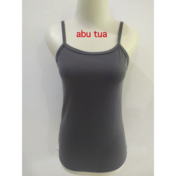 LOTUS FASHION TANKTOP PREMIUM/SINGLET WANITA/TALI KECIL L &amp; XL