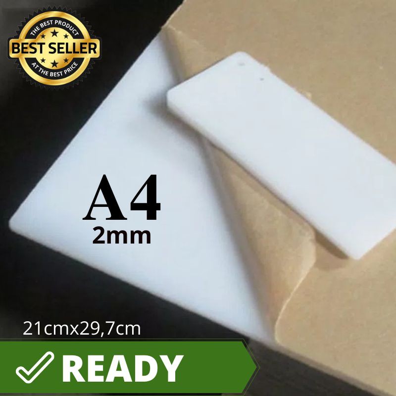 

Akrilik Lembaran 2mm Susu Ukuran A4