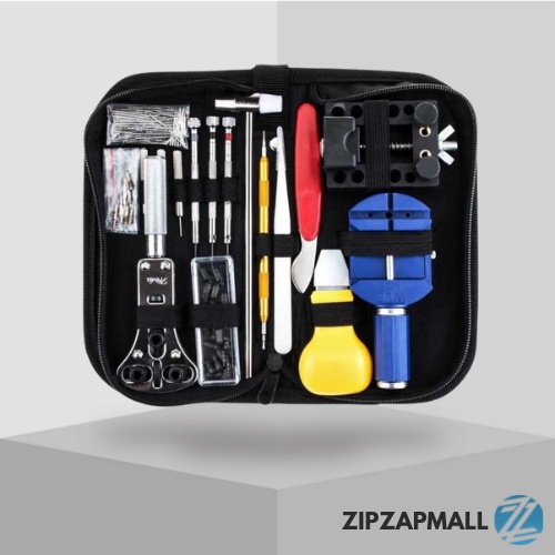 Peralatan Reparasi Jam Tangan Repair Tool Kit Set / Alat Reparasi Jam Tangan Hp Komplit / Alat Servis Jam Tangan / Alat Pembuka Jam Tangan / Perlengkapan Alat Perbaikan Tool Service Servis  Jam Tangan Arloji Watch / Alat Jam Tangan Set Lengkap Murah Ori