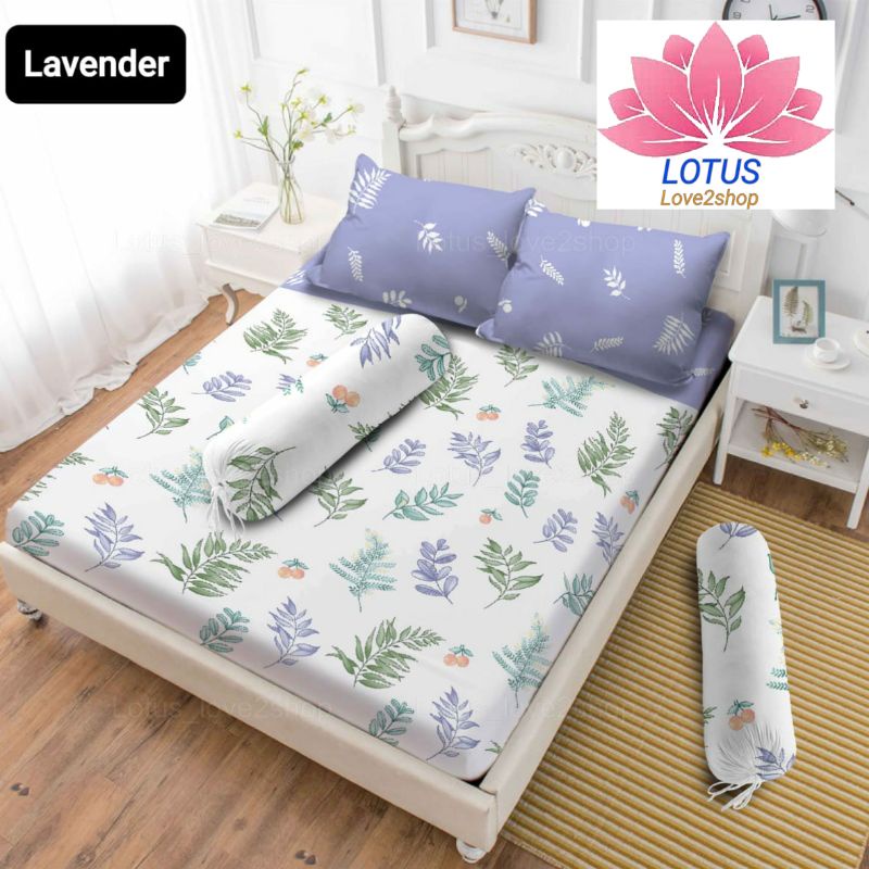 SPREI vito QUEEN SIZE 160x200 motif LAVENDER