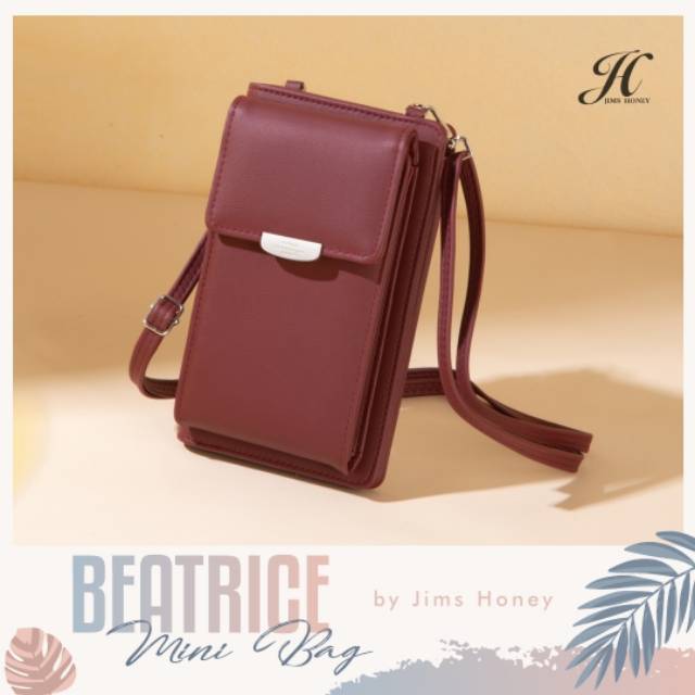 BEATRICE MINI BAG JIMSHONEY ORIGINAL / TAS WANITA /MINI BAG MURAH /DOMPET LIPAT / MINI BAG JIMSHONEY