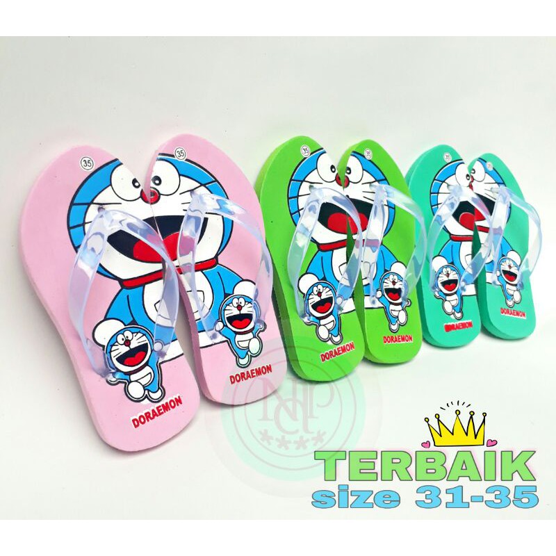 SANDAL ANAK LUCU KARAKTER DORAEMON