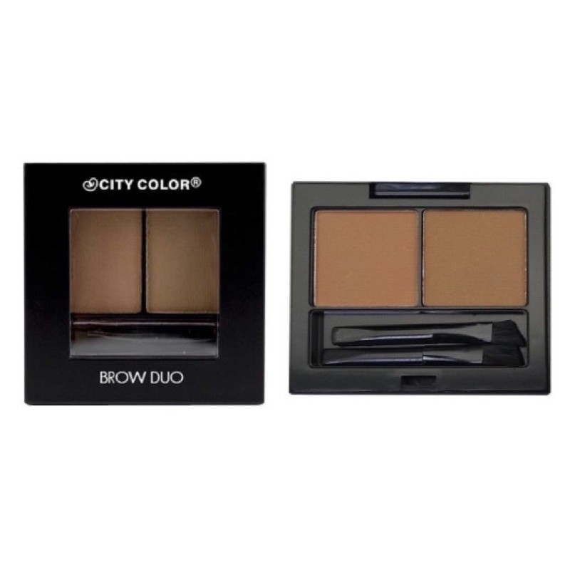 City Color Brow Duo - Light To Medium