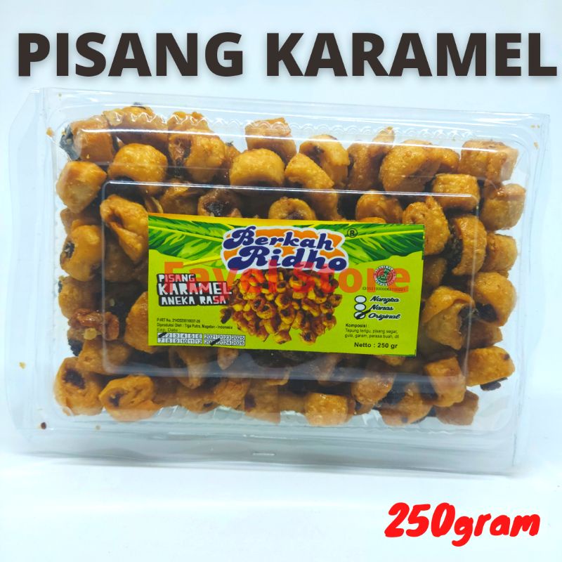 

Pisang Karamel Empuk Legit 250gram