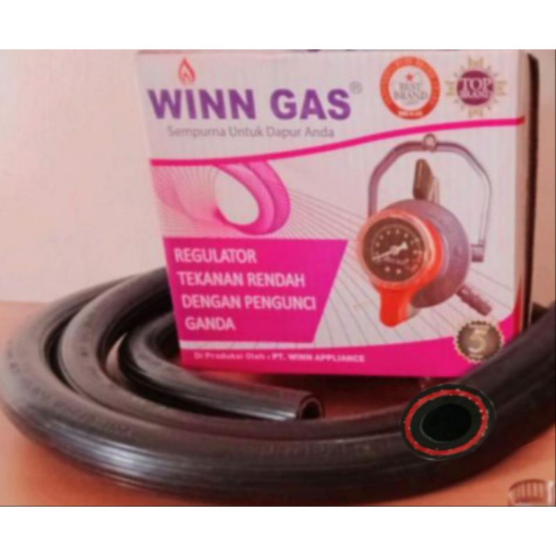 Winn  Gas ,  W 900 M , Win Gas ,  Selang Gas LPG  3 Lapis Asli Ori