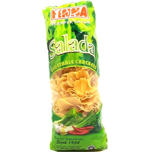 

FINNA KERUPUK SAYUR SELADA 380gr | KRUPUK MENTAH ASLI FINA KHAS SIDOARJO