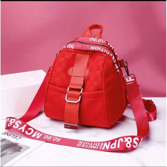 ZC 1206 RISCE TAS RANSEL MULTIFUNGSI IMPORT WANITA CEWEK PEREMPUAN JAKARTA BATAM 24 X 25 X 15