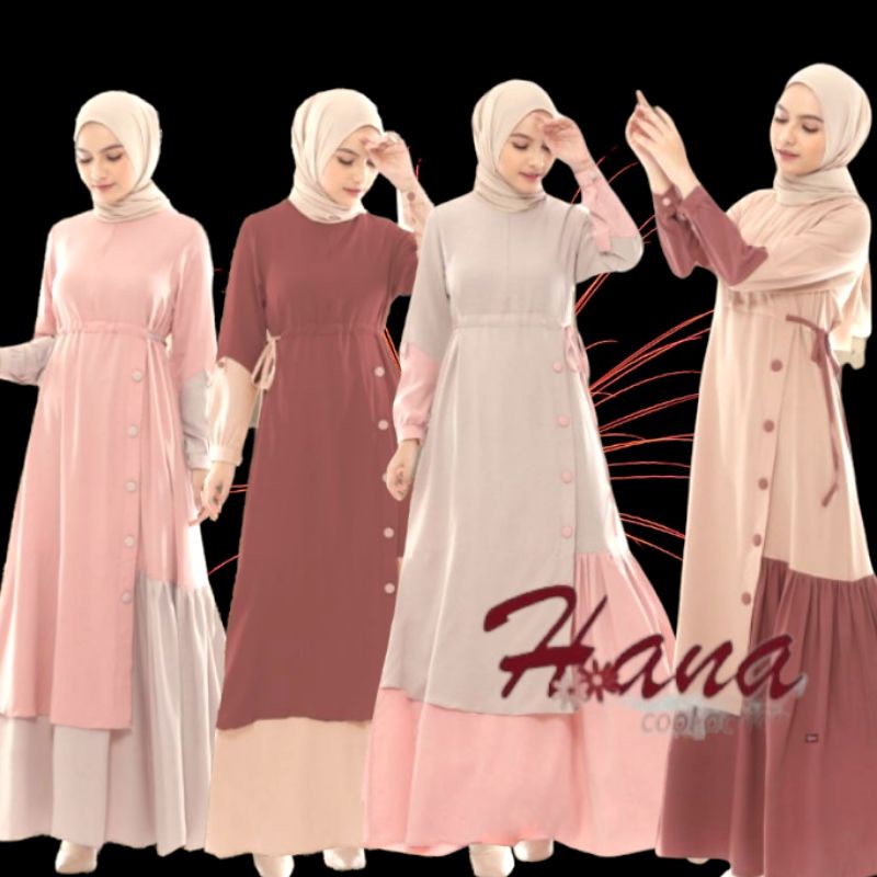 GAMIS H-39 || PEACH || KHAKY || CORAL || CREAM * Endomoda