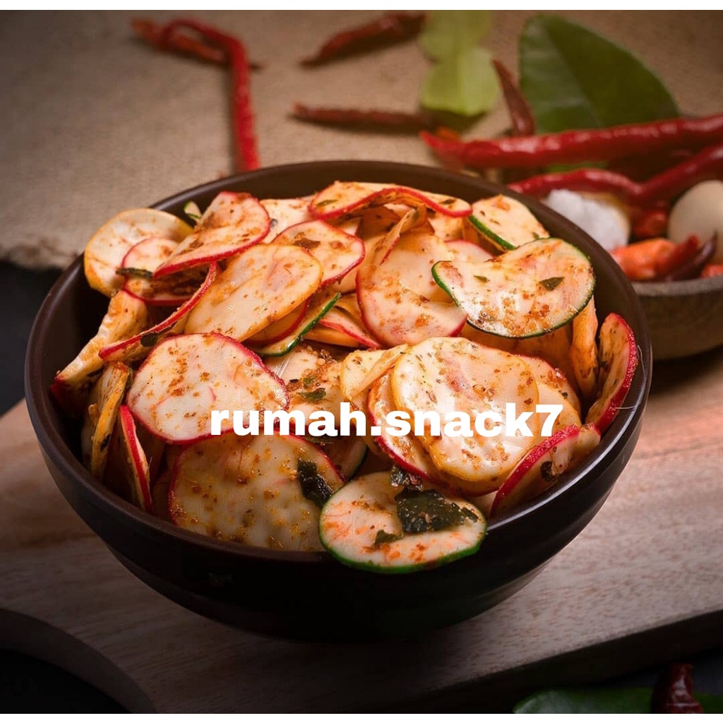 

kerupuk seblak kencur / seblak kencur kerupuk bantet / seblak kerupuk kencur 250 gram