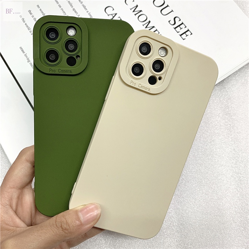 Soft Case Silikon Full Coverage Untuk IPhone 11 12 13 Pro Max X XR XSMAX 11pro 12pro 13pro 12promax