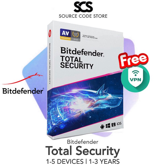 Antivirus Bitdefender Total Security Latest Version - ORIGINAL