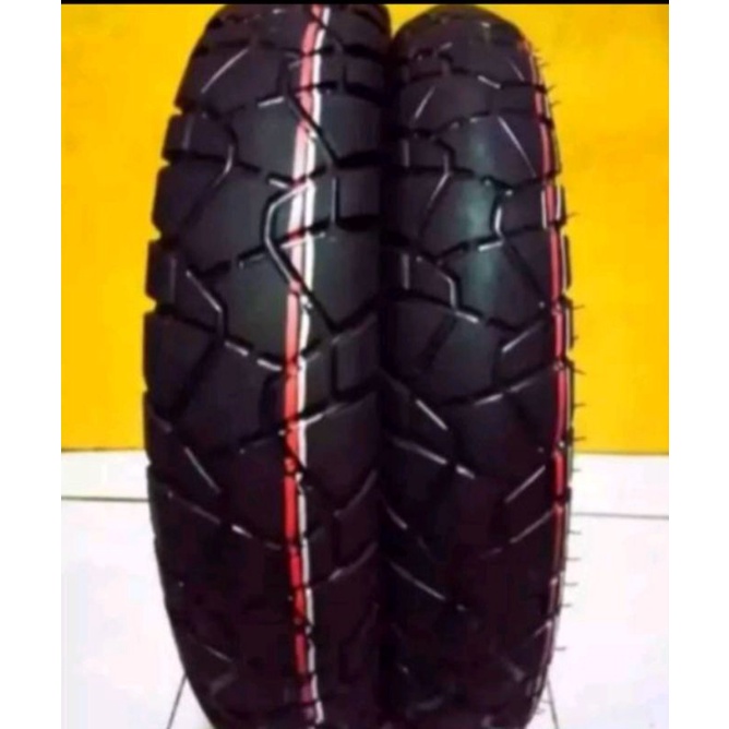 sepasang ban Aspira premio ukuran 80/90 90/90 ring 14
