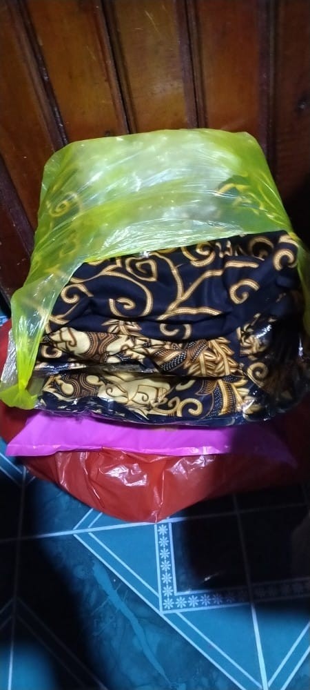 Bisa Pisah - Batik Couple Keluarga Sania Ruffle Ori Ndoro Jowi Dnt Motif Terbaru