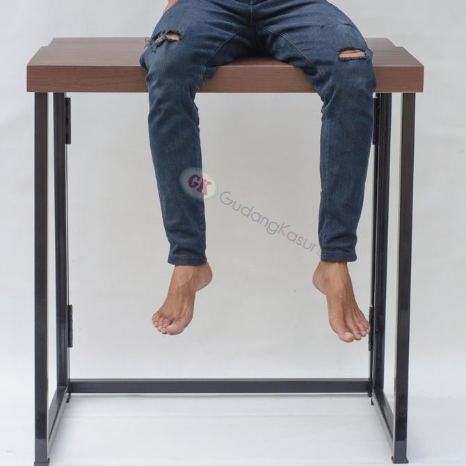 Jtr Meja Lipat Besi/Meja Travel/Meja Bazar/Meja Belajar/Meja Tv/ Deanayolistore