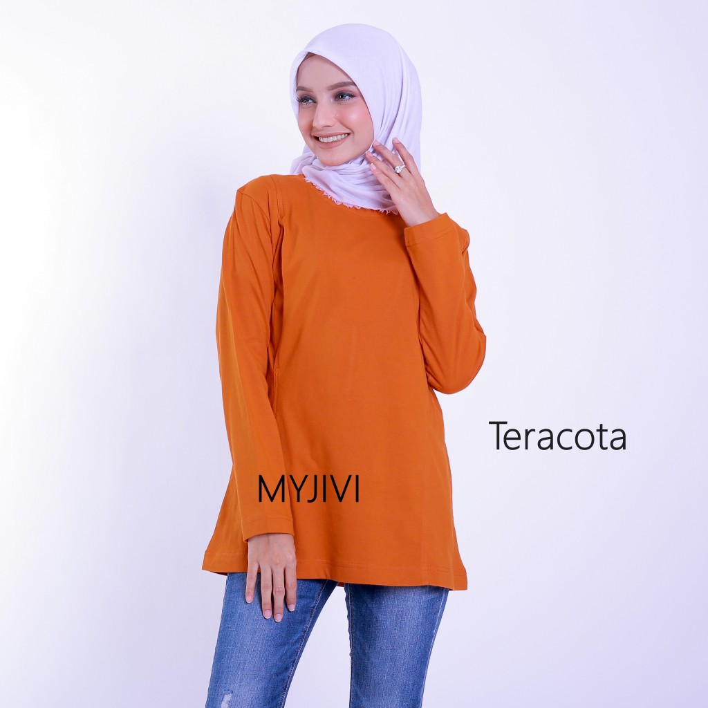 LONG SLEEVE T'SHIRT BY MYJIVI SERIES WARNA KEDUA