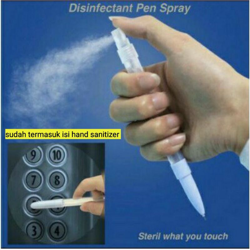 Pulpen Hand Sanitizer pen hand sanitizer