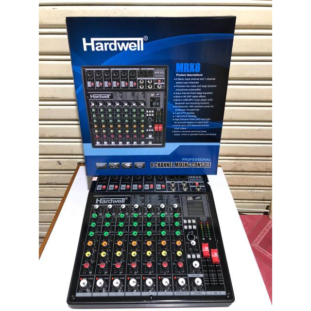 Mixer audio hardwell MRX8 original