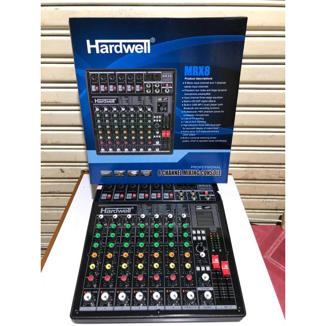 Mixer audio hardwell MRX8 original