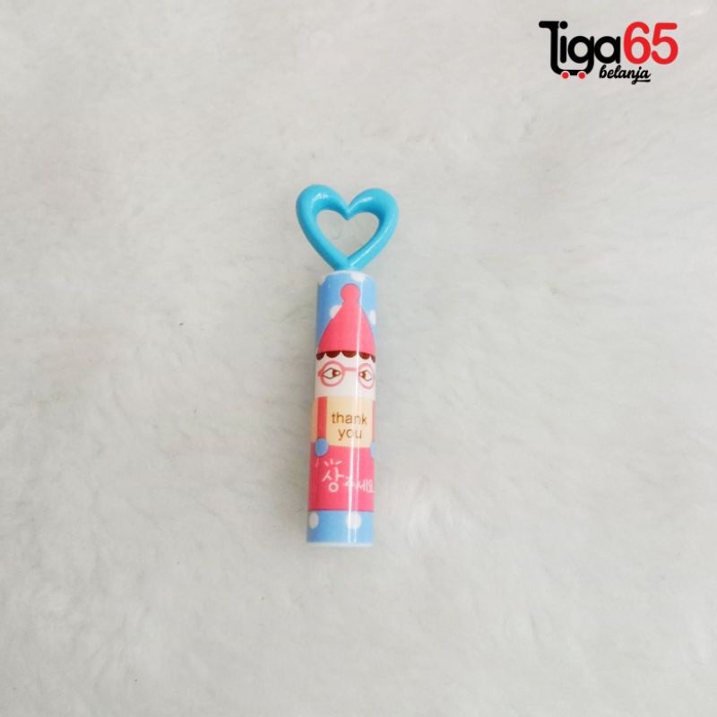 365 Tutup Pensil Karakter Lucu Unik 3 Pcs / Pack