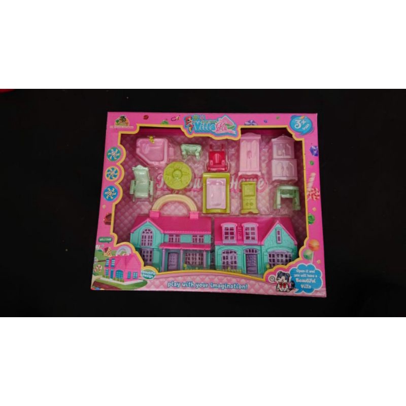 MAINAN ANAK RUMAH VILLA BARBIE