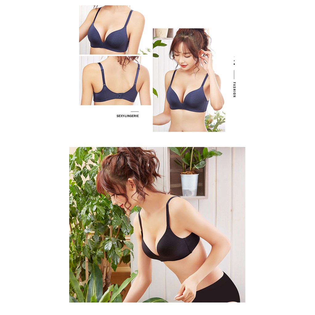 Seamless Bra Busa Tipis Push Up Tanpa Kawat BH Pakaian Dalam 203