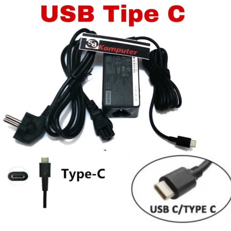 Adapter Charger Laptop Lenovo Yoga C930-13S730-13 920-13 730-13 IdeaPad 730s-1320V 3.25A 65WType-C USB-C