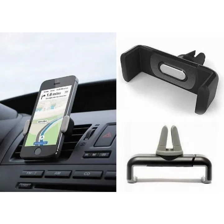 Phone Holder Mobil Ac Air Vent Car Mount Gps Smartphone Phone Holder - Vent Car Holder Clip Magnetic Holder (Hp)