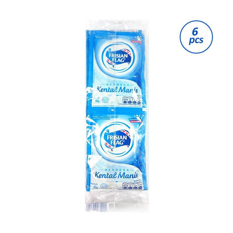 

Susu Kental Manis Frisian Flag Putih 40gr isi 6 Shaset