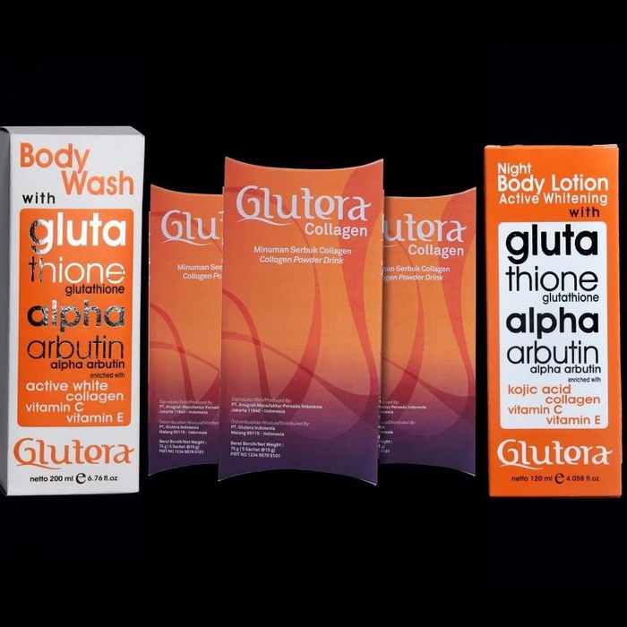 DISKON - GLUTERA PAKET PROMO KULIT PUTIH MULUS BERSIH BENING CERAH BERCAHAYA PERAWATAN KULIT