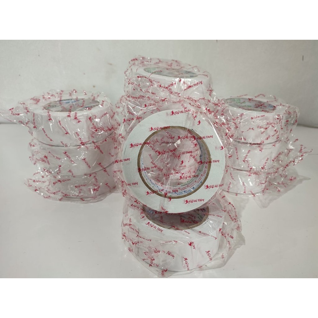 

Foam Tape / Double Tape Foam / Perekat Dua Sisi Goal Tape 2" inc