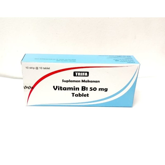 Vitamin B1 Trifa isi 100