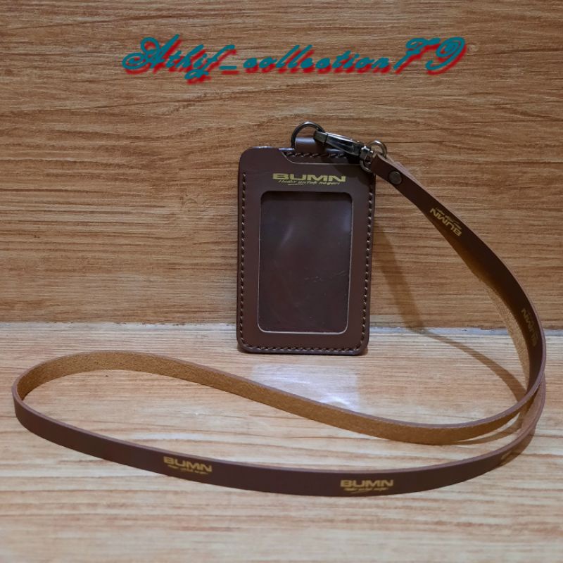 

Tempat Id Card BUMN Kulit Holder Id Card Kulit BUMN Kalung JunDW