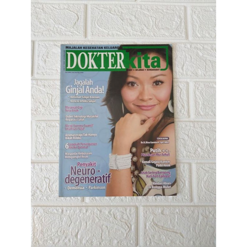 Majalah Kesehatan Keluarga DOKTER KITA Preloved