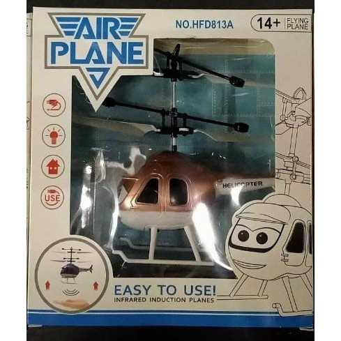 (100% BARANG ORI) Mainan Helikopter Anak - Anak dengan Kontrol Sensor - HD8860