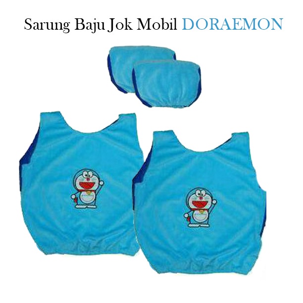 Sarung jok / Baju jok Mobil Doraemon