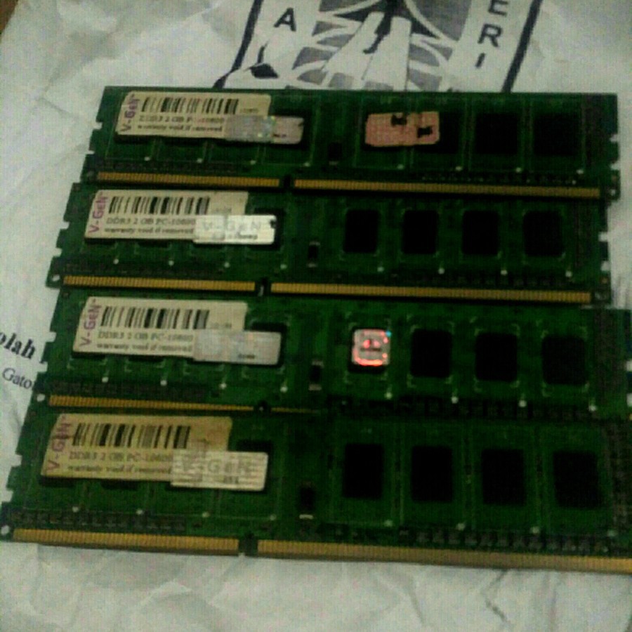 Ram Vgen 8gb 4x2gb ddr3 not ddr4