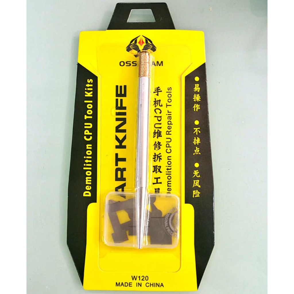 Pisau IC SS Team W120 plus Mata Pisau Super Tipis 10 in 1 Iphhone