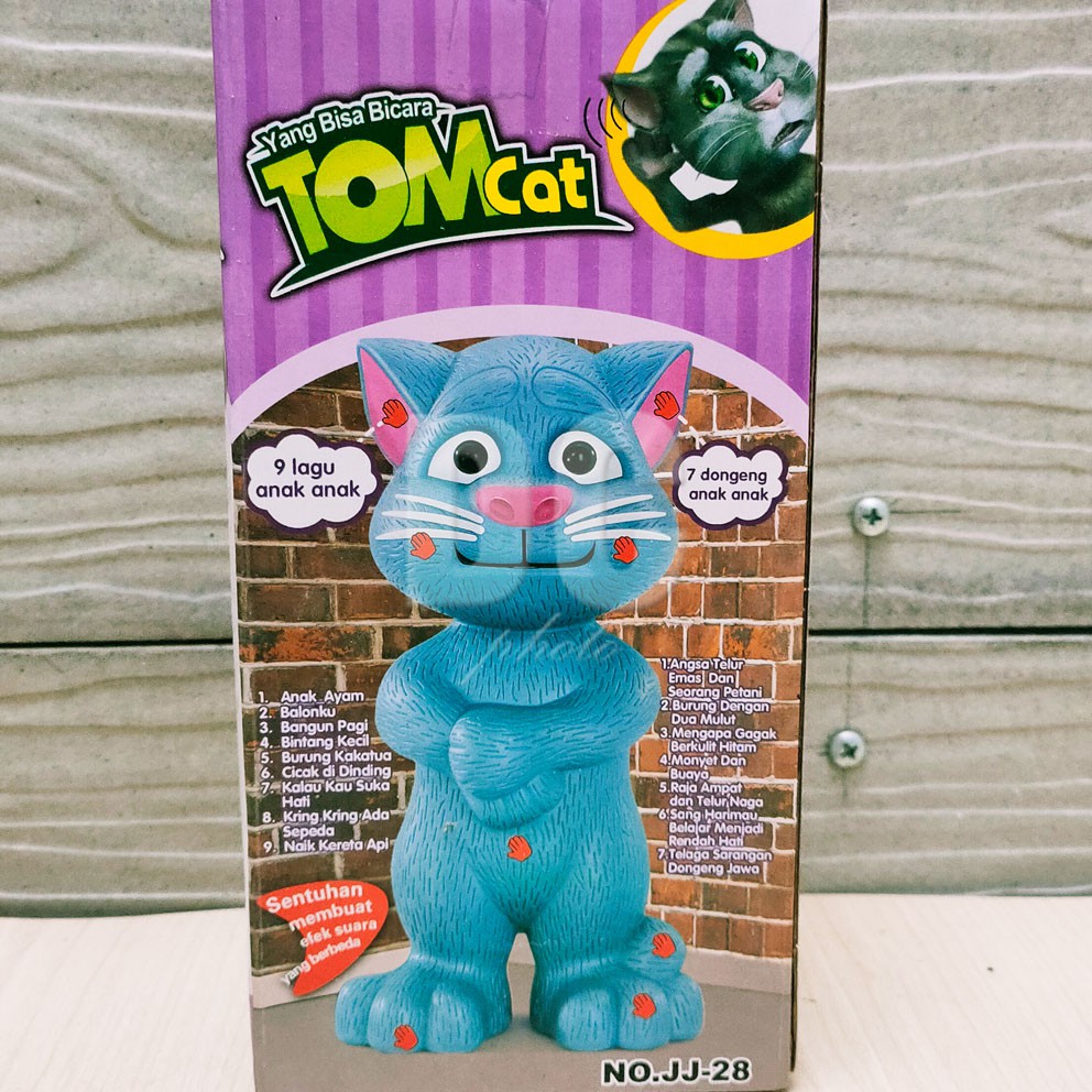 Talking Tom Boneka Kucing Bisa Bicara Meniru Mendongeng INDONESIA