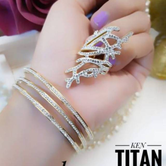 Titani gelang dan cincin