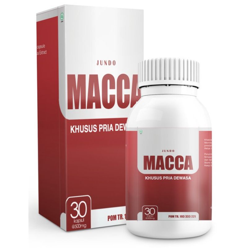 Jundo Macca 100% Original Obat Vitalitas Pria Penambah Besar Panjang Zakar - Goddesakin White Tomato